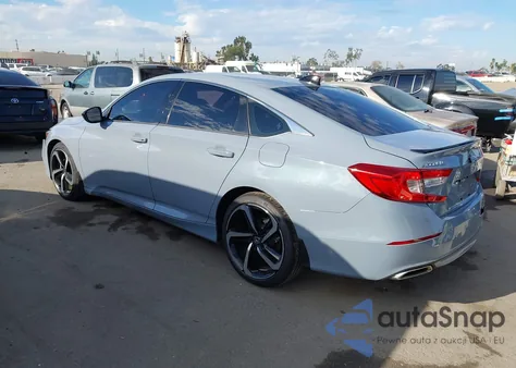 2021 Honda Accord Sport from USA, damaged, VIN 1HGCV1F37MA015358